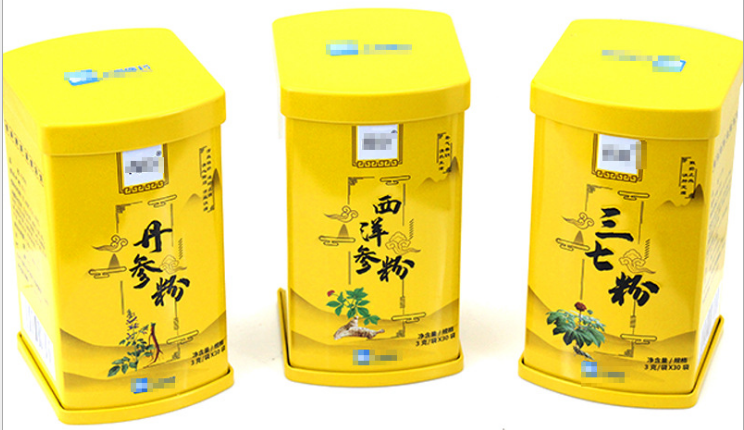 三七粉鐵盒 三七粉鐵盒