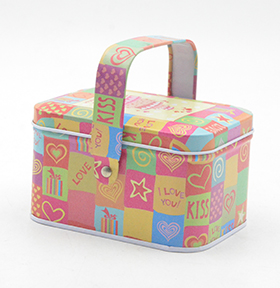 長方形鐵盒,手提鐵盒廠家