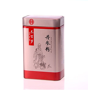 高檔中藥材鐵盒包裝